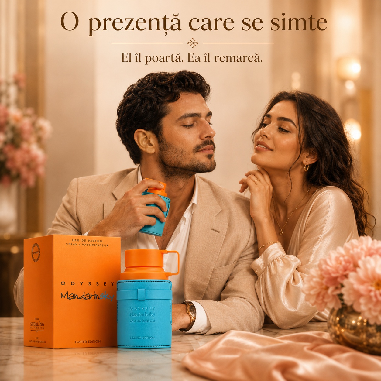 Odyssey Mandarin Sky parfum unisex cu prezență elegantă și remarcată