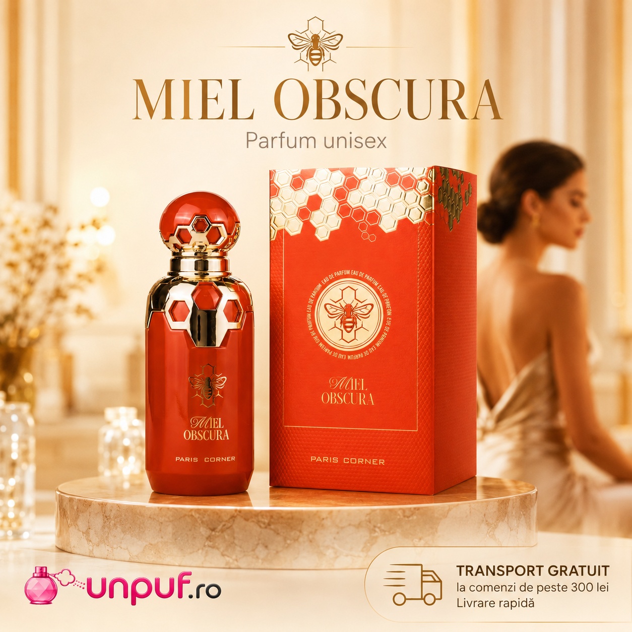 Miel Obscura Paris Corner parfum arăbesc unisex gurmand cu miere