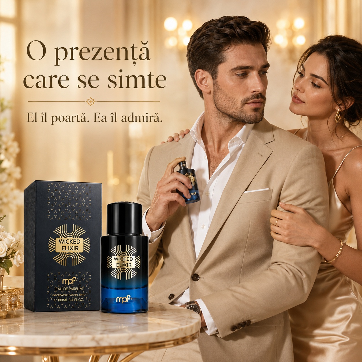 My Perfumes Wicked Elixir o prezență care se simte, parfum elegant și memorabil pentru întâlniri