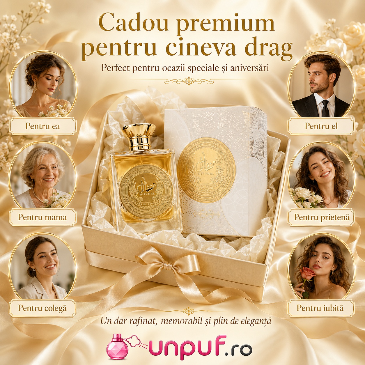 Mithqal Ard Al Zaafaran cadou premium pentru ea, pentru el, pentru mama, colegă, prietenă sau iubită