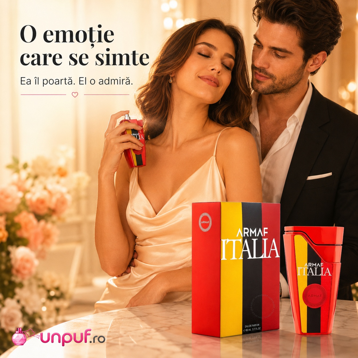 Armaf Italia o emoție care se simte, parfum de damă elegant și luminos