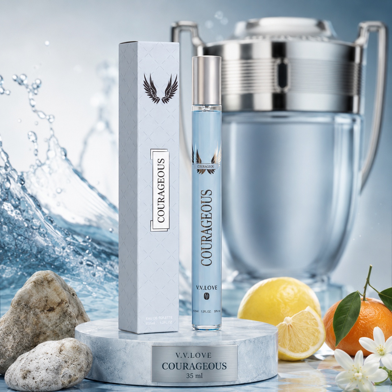 Parfum Bărbat Courageous 35 ml V.V. Love inspirat de Invictus Rabanne
