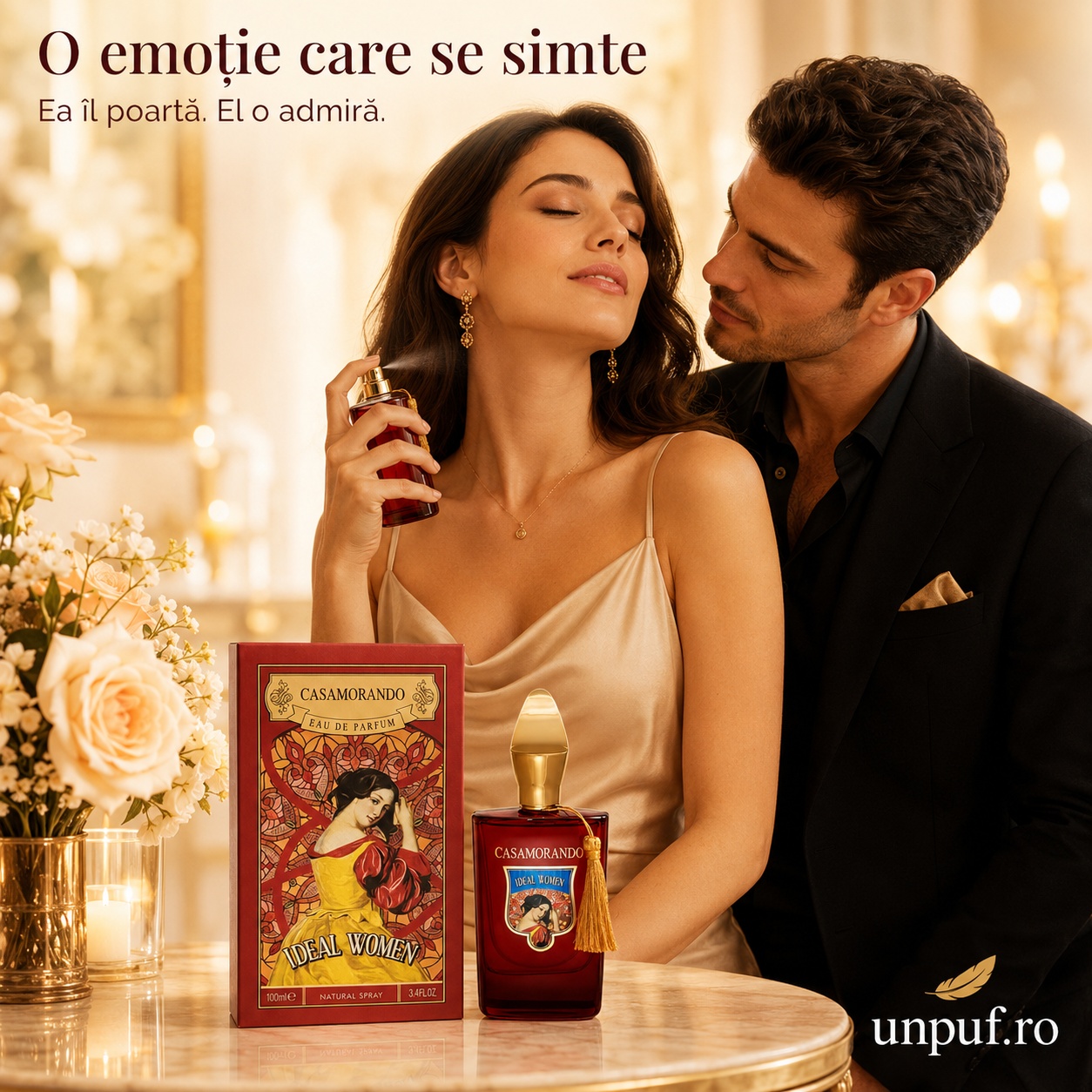 Casamorando Ideal Women parfum feminin elegant pentru întâlniri și momente speciale