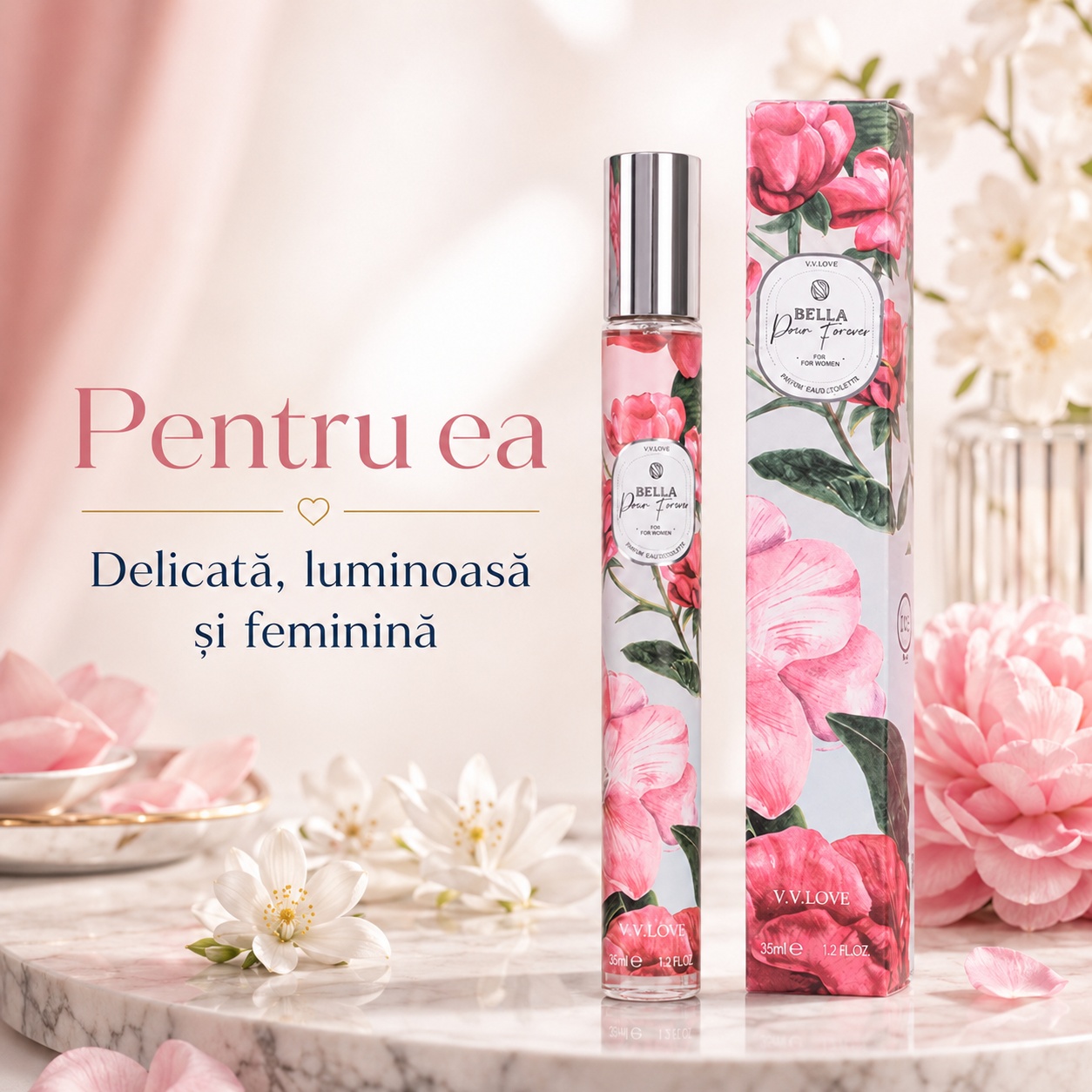 Bella V.V. Love parfum pentru ea delicată luminoasă și feminină