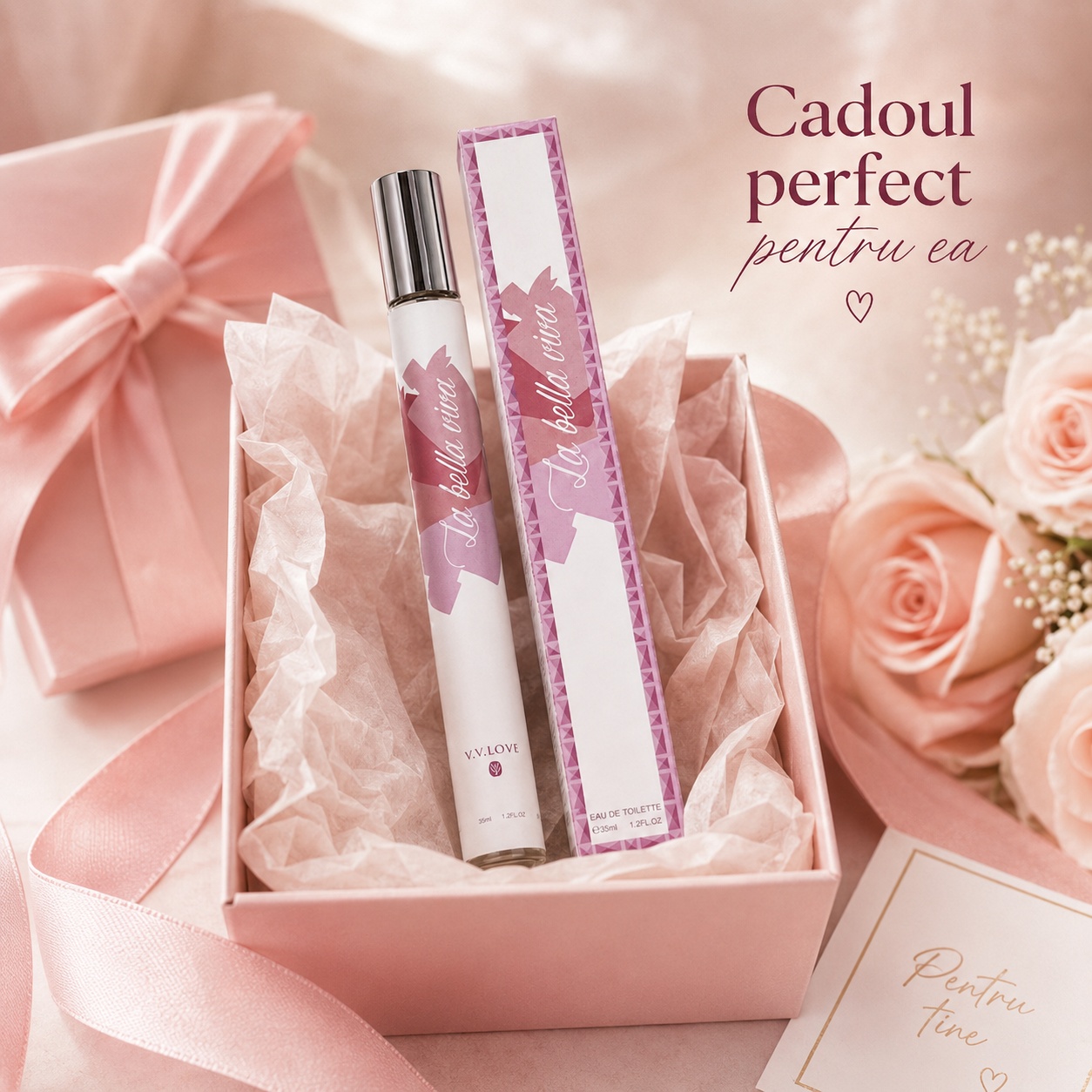 Parfum La Bella Viva 35 ml cadou perfect pentru ea parfum feminin dulce și rafinat