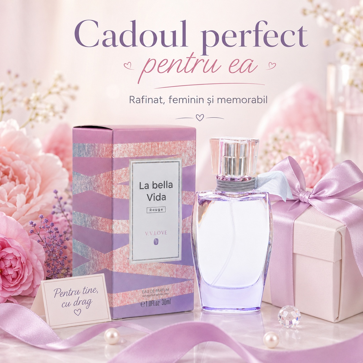 V.V. Love La Bella Vida Violet cadoul perfect pentru ea