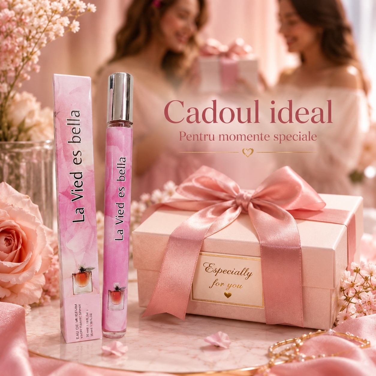 Parfum La Vied Es Bella 35 ml cadou ideal pentru femei momente speciale