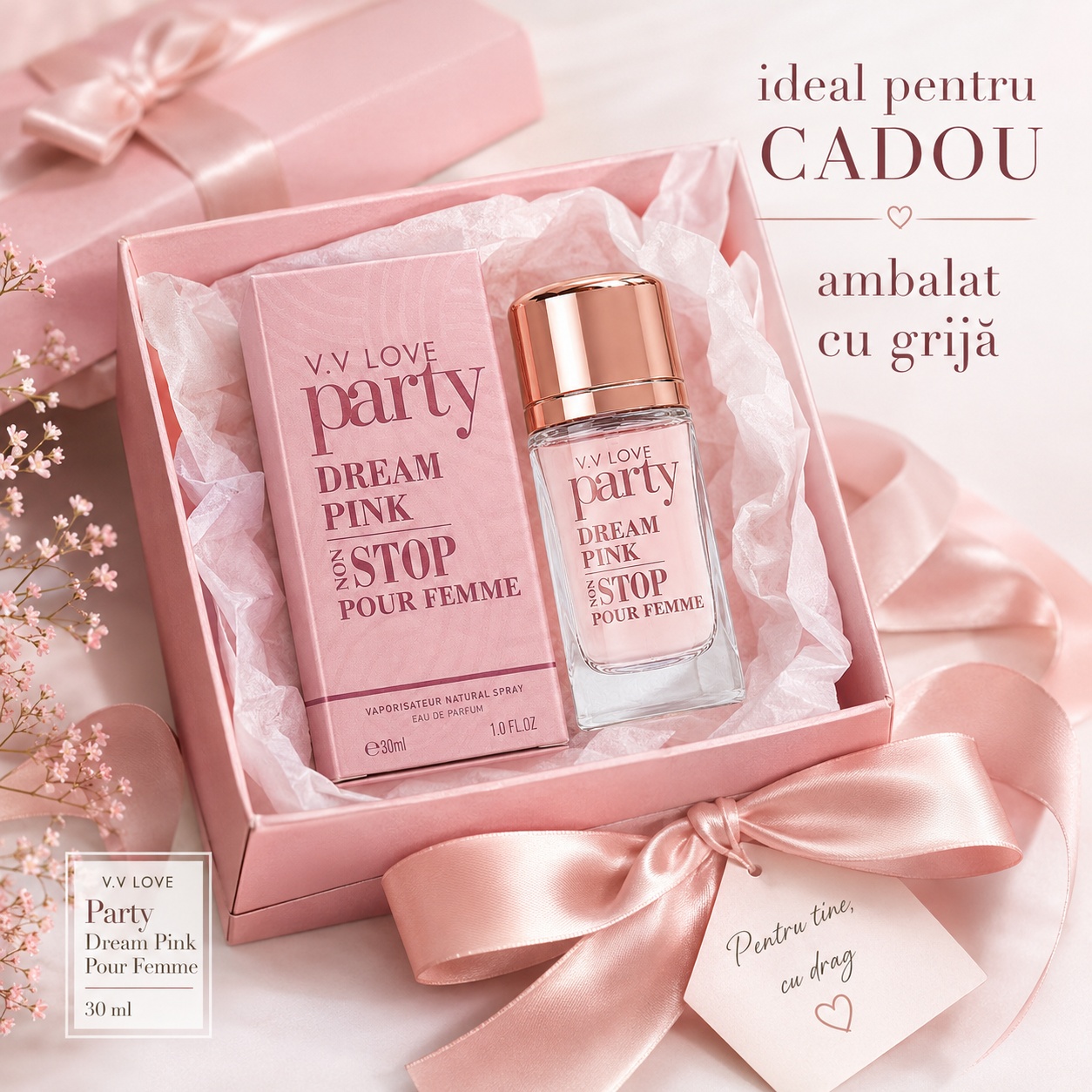 V.V. Love Party Dream Pink Non Stop cadou elegant pentru femei