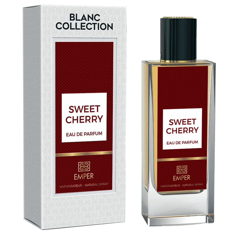 Produs real Emper Blanc Collection Sweet Cherry 85 ml cu sticlă și cutie originală