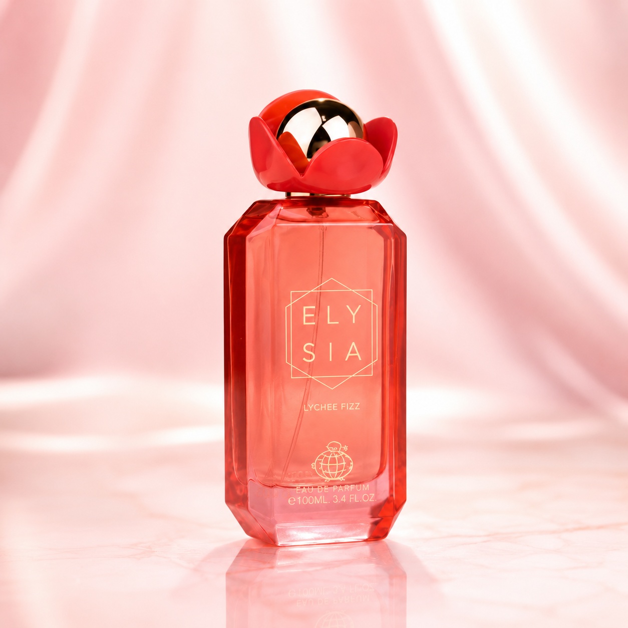 Flacon Elysia Lychee Fizz Fragrance World 100 ml Apă de Parfum pentru damă