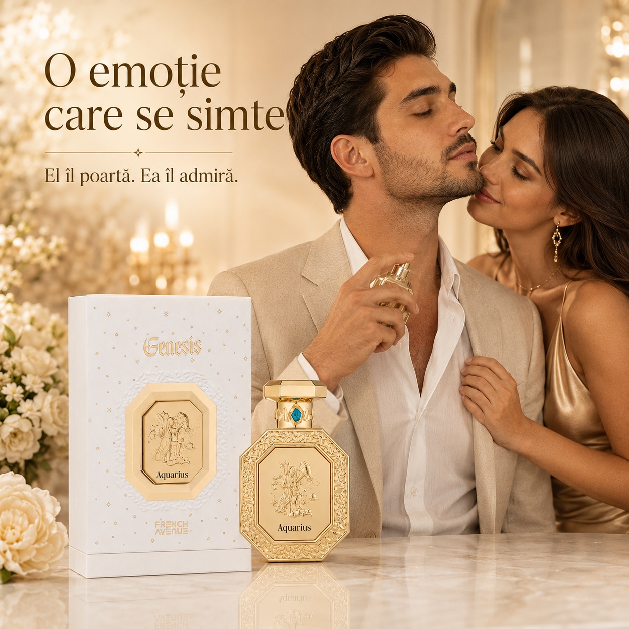 Genesis Aquarius French Avenue parfum unisex elegant, proaspăt și admirat