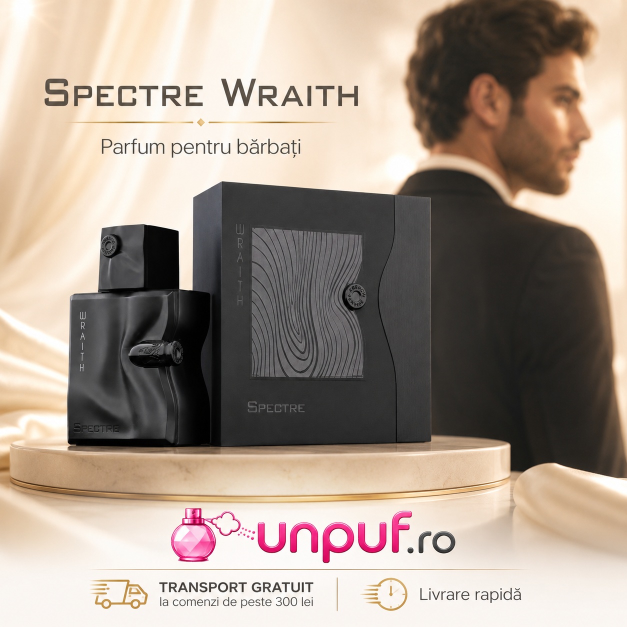 Spectre Wraith French Avenue parfum bărbătesc cu transport gratuit peste 300 lei și livrare rapidă