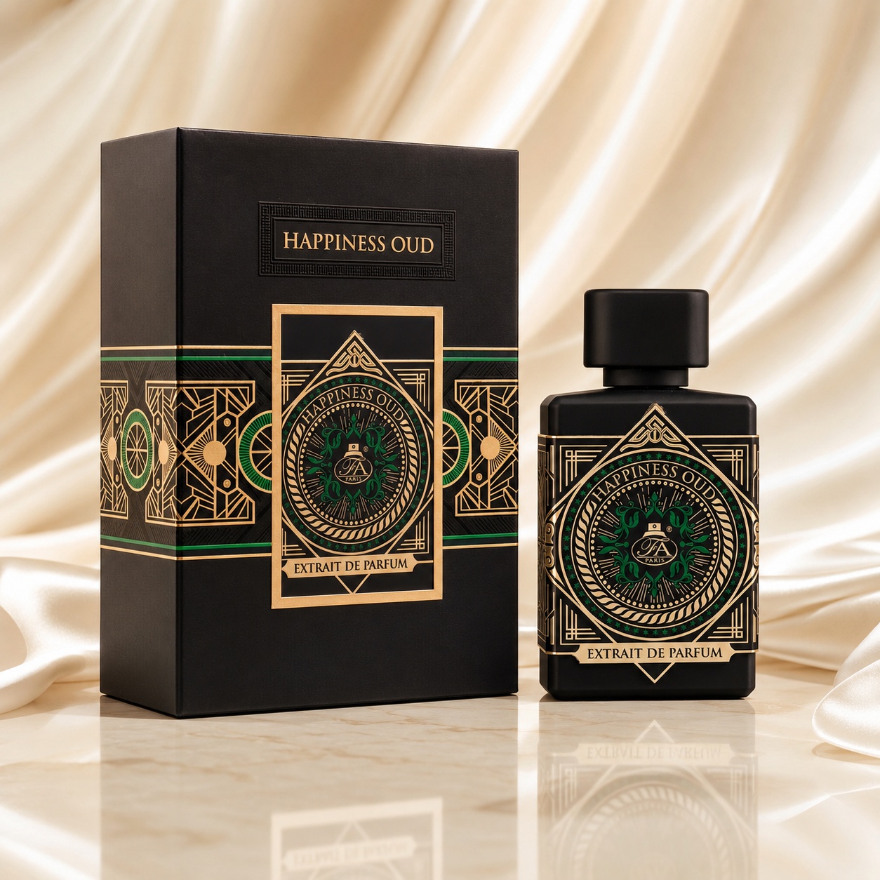 Parfum Arăbesc Bărbat Happiness Oud French Avenue 80 ml Extrait de Parfum inspirat de Initio Oud For Happiness