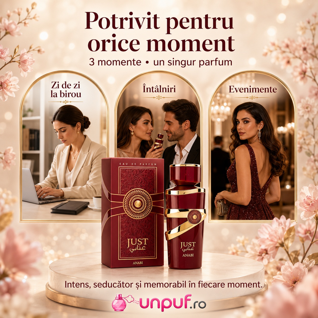 Just Anabi Fragrance World potrivit pentru zi de zi birou întâlniri și evenimente