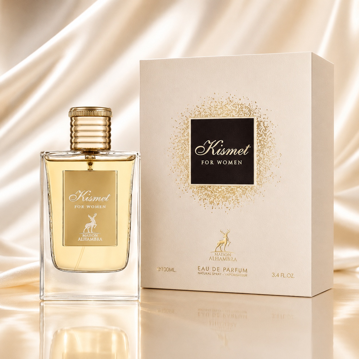 Parfum Arăbesc Damă Kismet For Women Maison Alhambra 100 ml Apă de Parfum inspirat de Good Girl Gone Bad