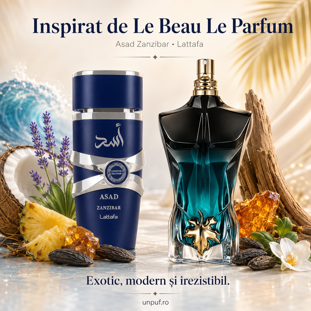 Lattafa Asad Zanzibar Limited Edition parfum pentru bărbat potrivit pentru zi de zi birou întâlniri și evenimente speciale