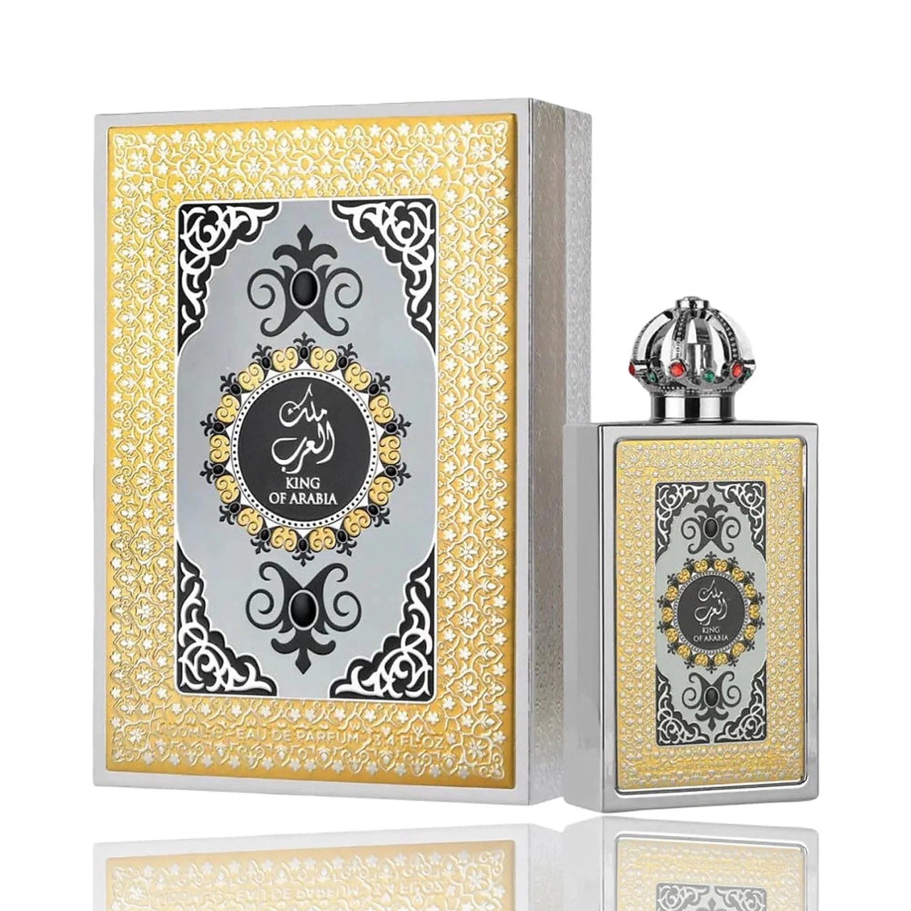 Parfum Lattafa King Of Arabia 100 ml apă de parfum unisex cu flacon original și cutie Lattafa