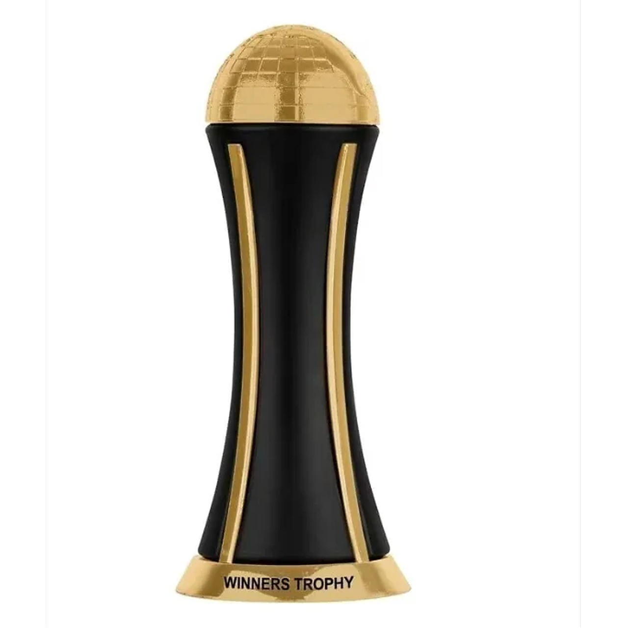 Lattafa Pride Winners Trophy Gold 100 ml sticlă parfum pe fundal alb