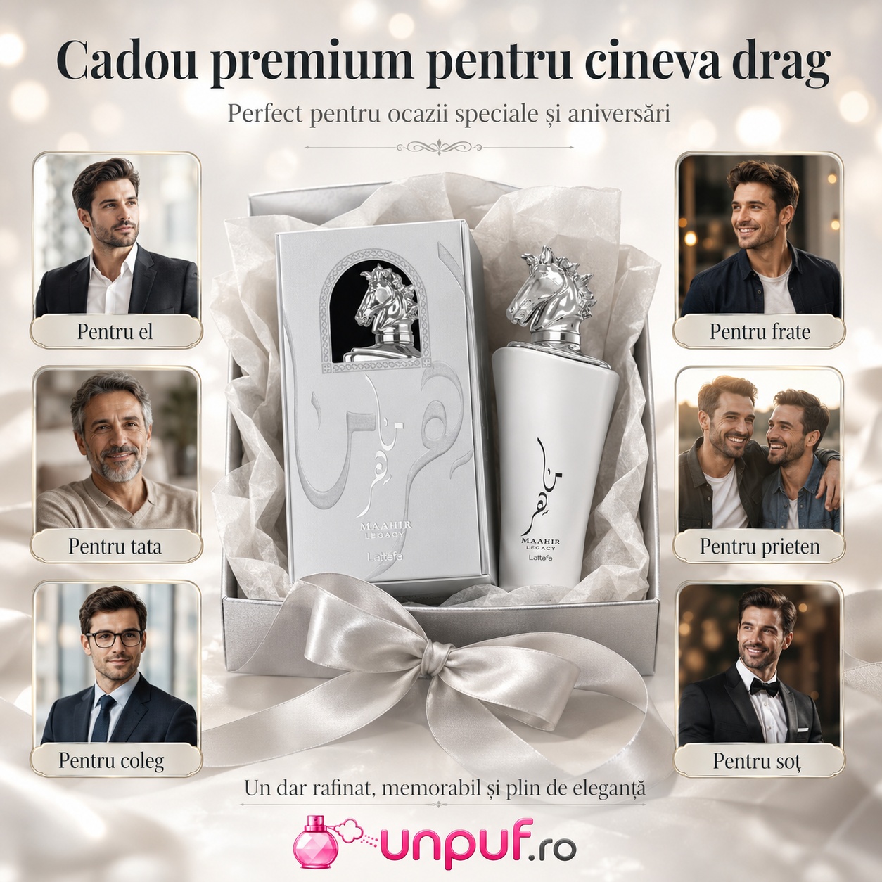 Maahir Legacy Lattafa cadou premium pentru el, tată, coleg, frate, prieten sau soț