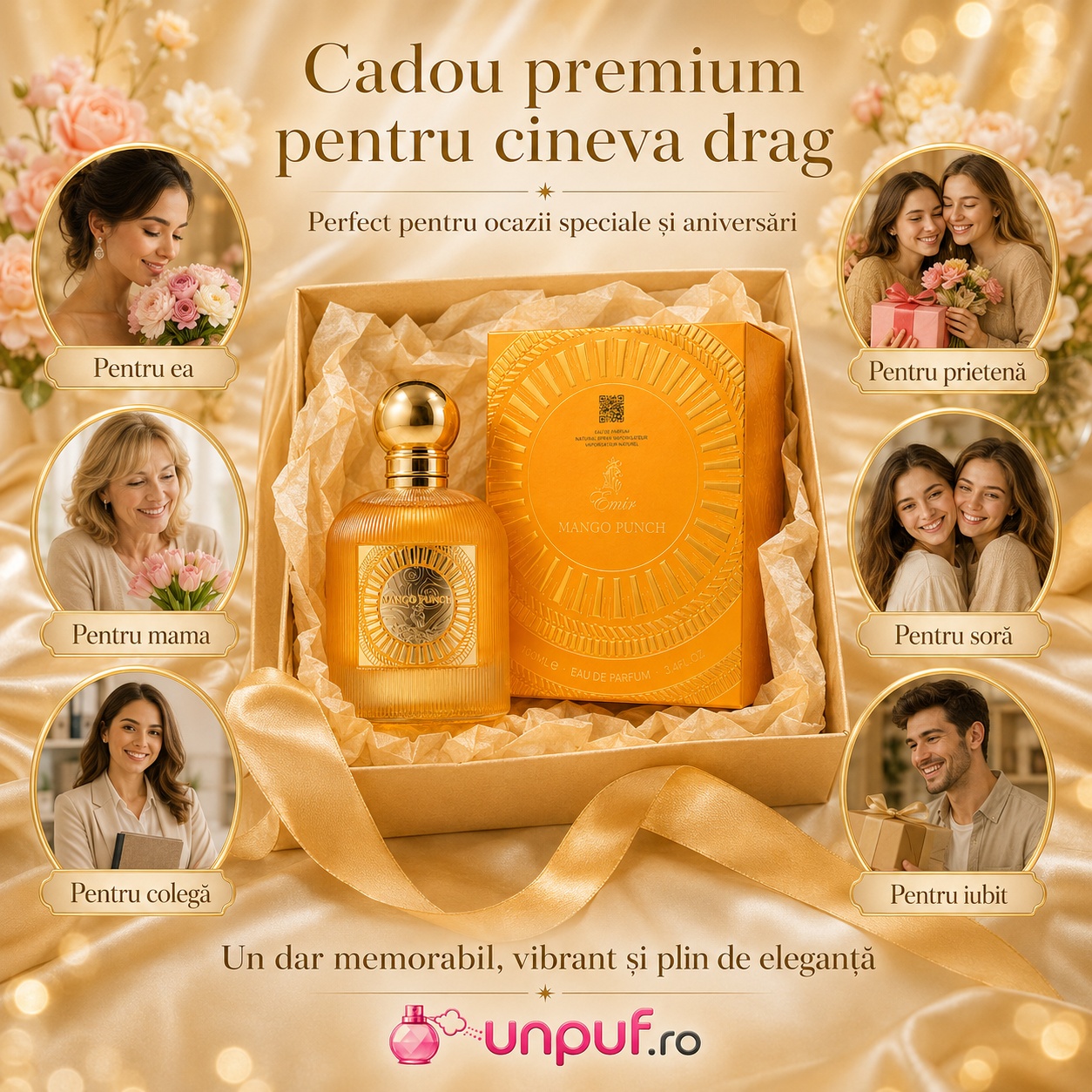 Mango Punch Emir cadou premium pentru femei și bărbați