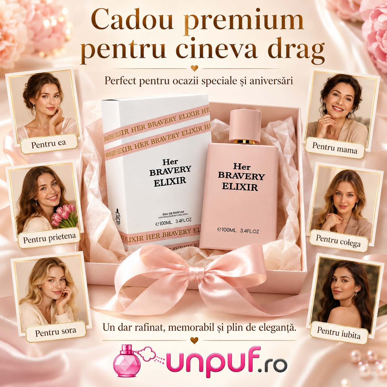 Milestone Her Bravery Elixir cadou premium pentru ea pentru mama pentru sora pentru prietena pentru colega sau iubita