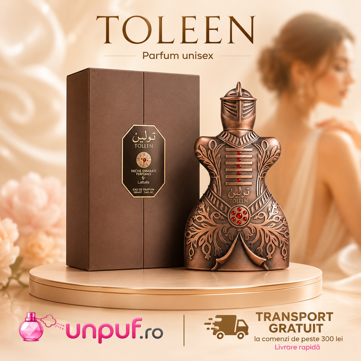 Niche Emarati Toleen parfum unisex cu transport gratuit la comenzi de peste 300 lei unpuf.ro
