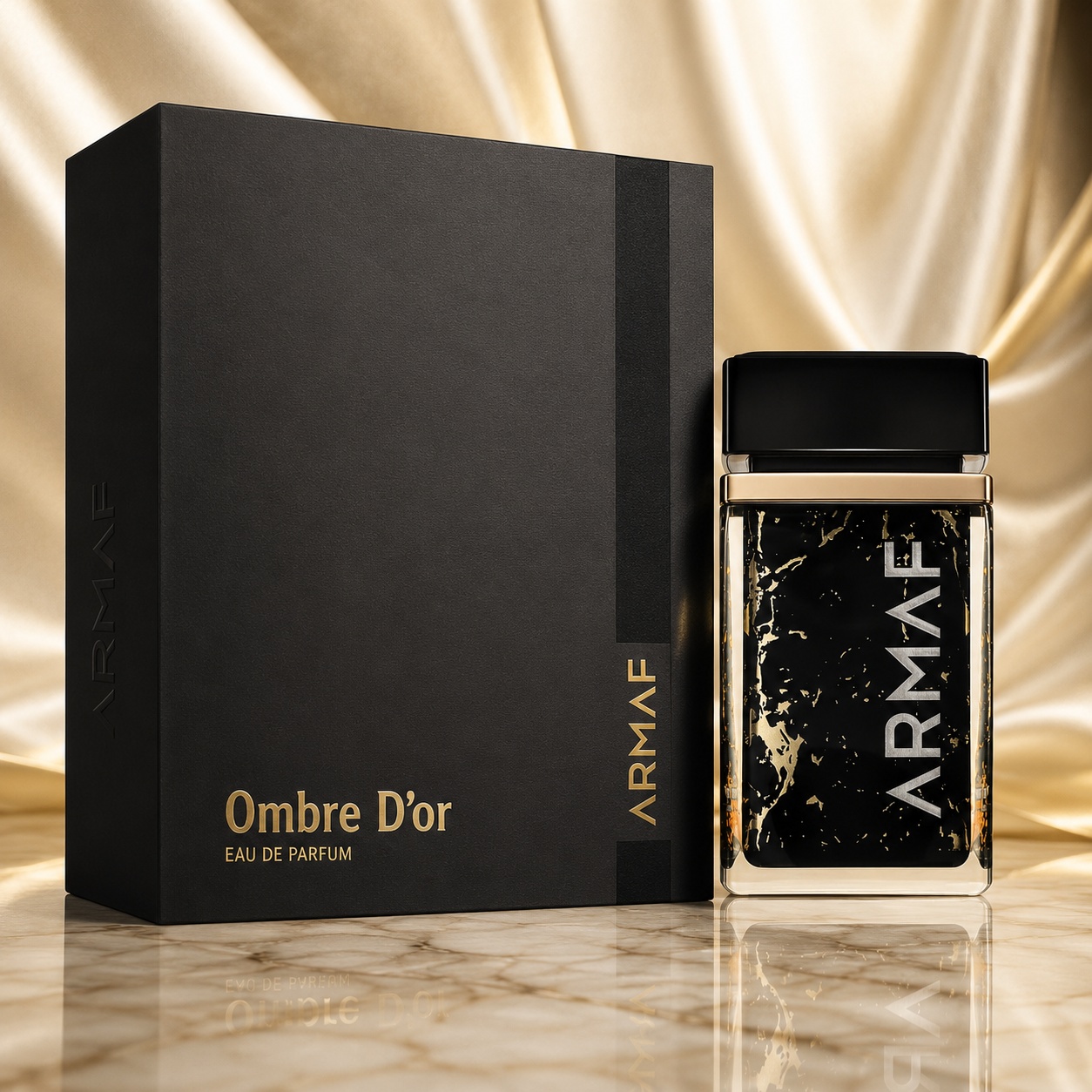 Parfum Arăbesc Ombre D&rsquo;or Armaf 75 ml Apă de Parfum Unisex Damă Bărbat cu sticlă și cutie