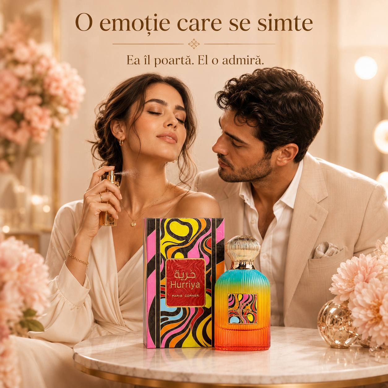 Paris Corner Hurriya o emoție care se simte, parfum unisex vibrant și elegant