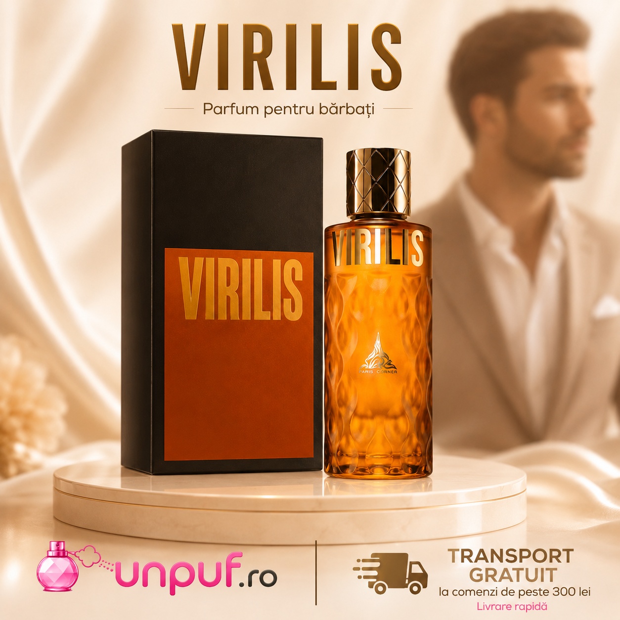 Paris Corner Virilis parfum arabesc disponibil pe unpuf.ro cu transport gratuit peste 300 lei
