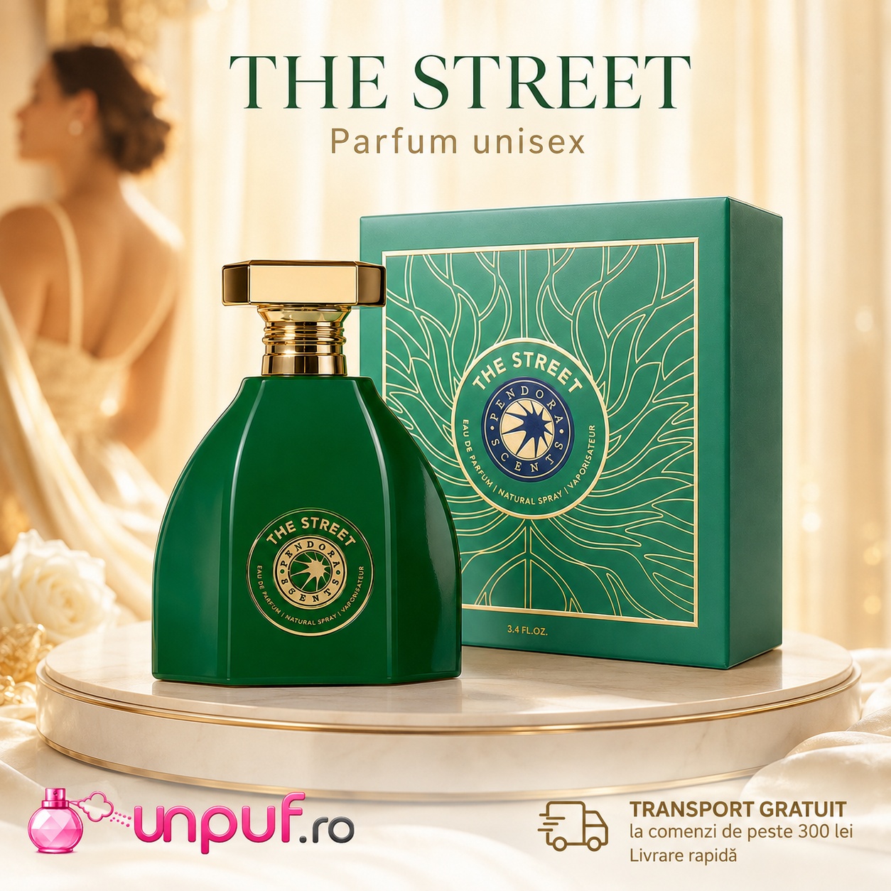 Pendora Scents The Street ghid de utilizare și note olfactive fresh verzi, aromatice, lemnoase și moscat-ambrate