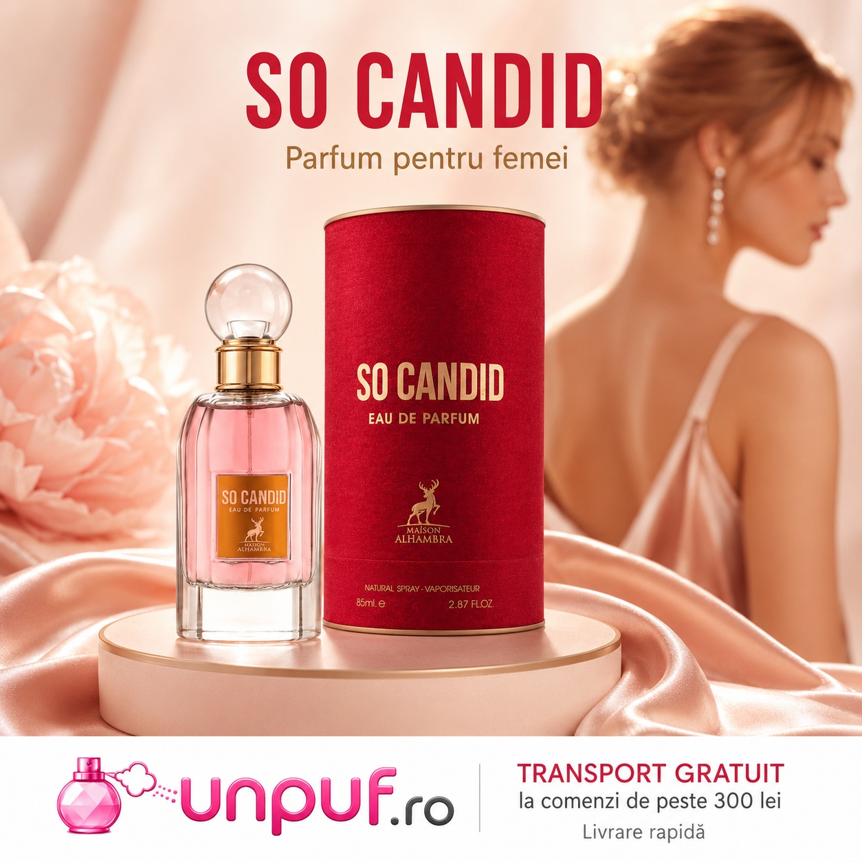 So Candid Maison Alhambra parfum de damă cu transport gratuit la comenzi de peste 300 lei unpuf.ro