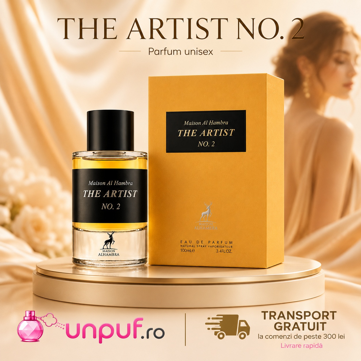 The Artist No. 2 Maison Alhambra parfum unisex cu transport gratuit la comenzi de peste 300 lei unpuf.ro