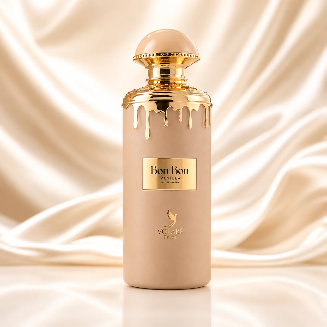 Sticlă parfum Volare Prive Bon Bon Vanilla, parfum arabesc dulce cu accente de vanilie și caramel