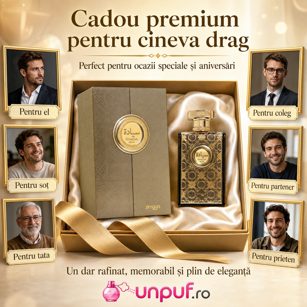 Zimaya Siada Nova cadou premium pentru el, coleg, soț, tată, prieten sau partener