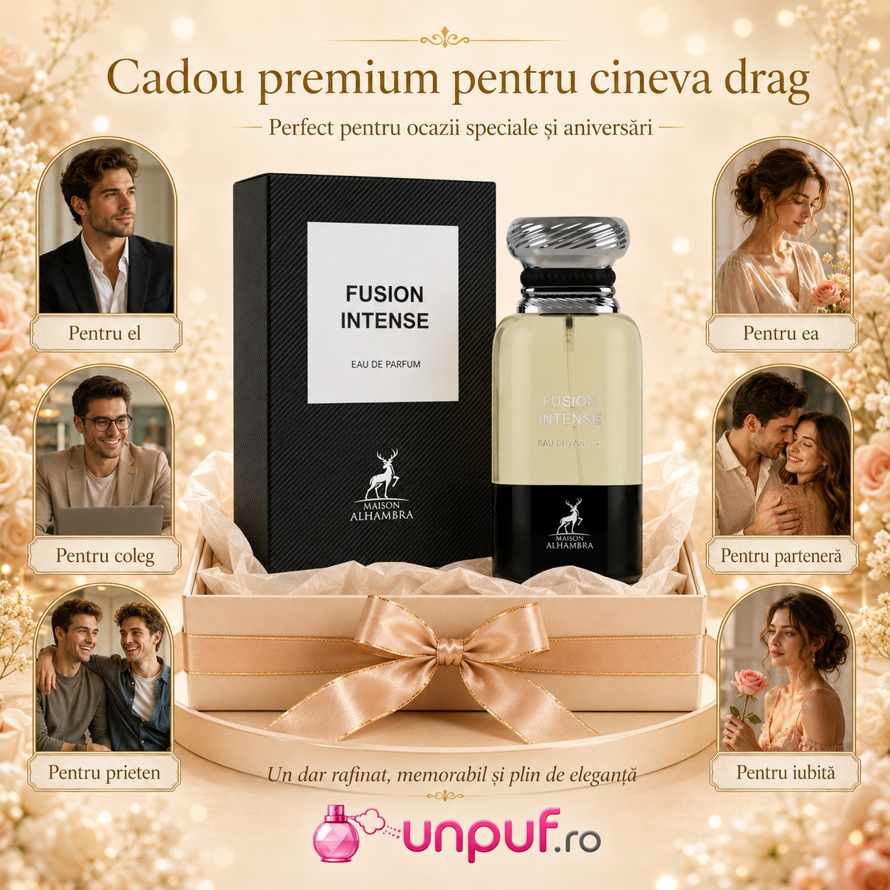 Alhambra Fusion Intense cadou premium pentru cineva drag