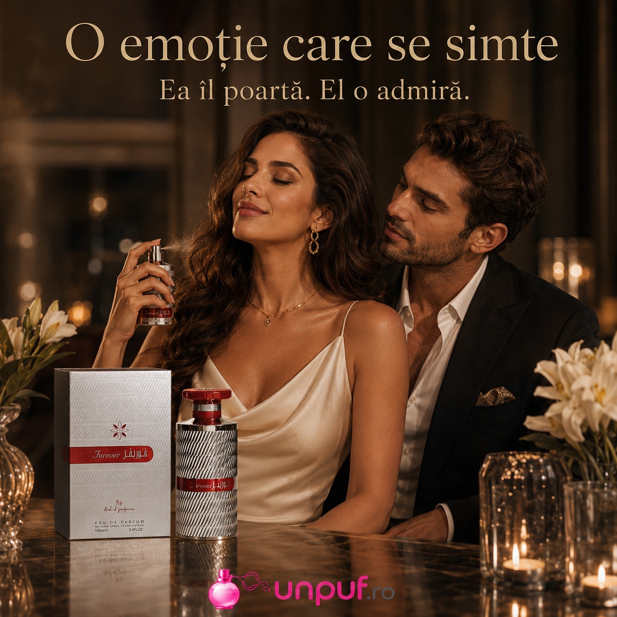 Forever Silver parfum unisex elegant pentru momente romantice și apariții rafinate