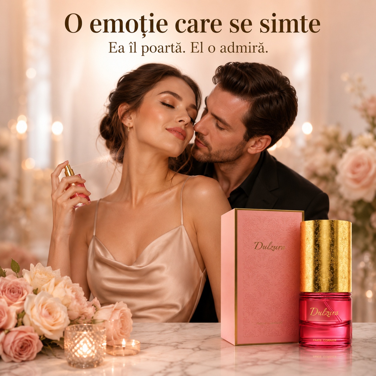 Dulzura Paris Corner parfum arabesc dulce, cremos, elegant și rafinat