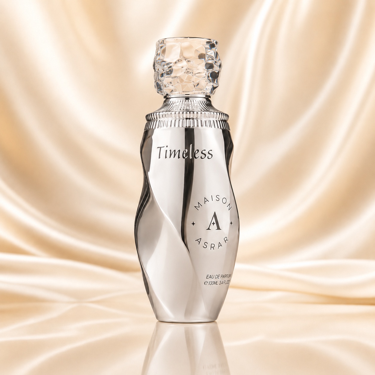 Sticlă Maison Asrar Timeless Eau de Parfum 100ml, parfum arabesc elegant și fresh