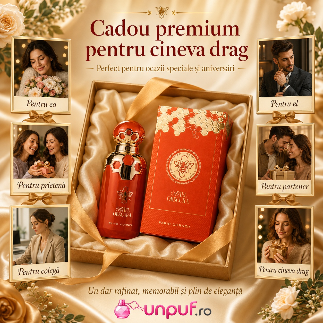 Miel Obscura Paris Corner cadou premium pentru cineva drag