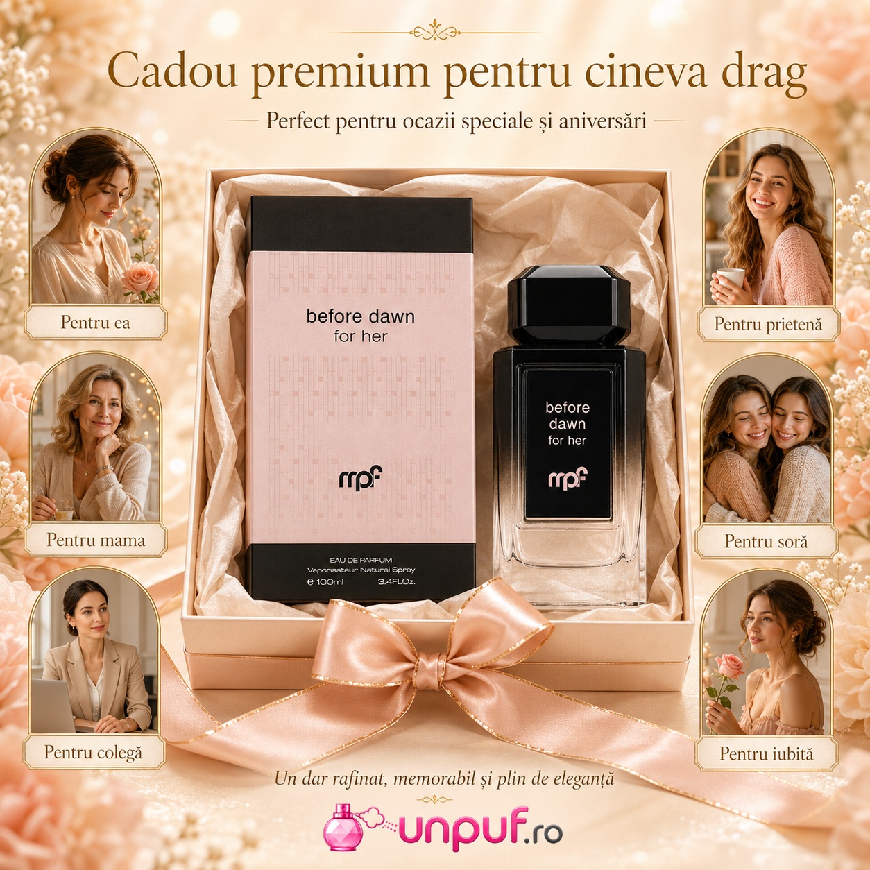 My Perfumes Before Dawn For Her cadou premium pentru ea, mamă, prietenă, soră, colegă sau iubită