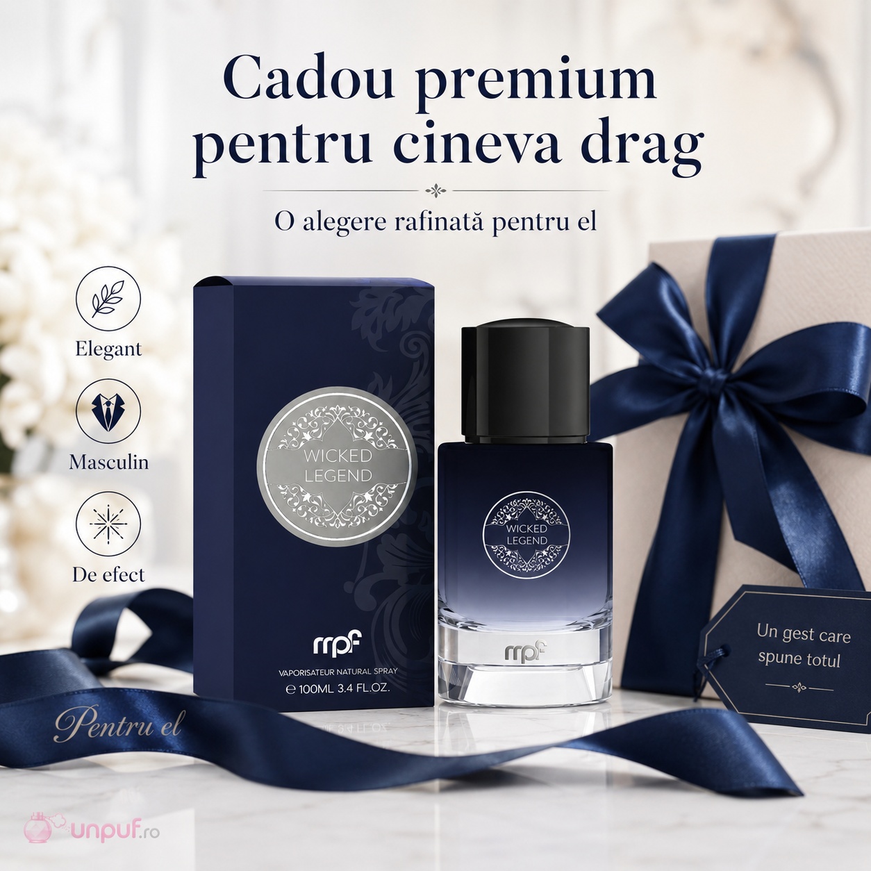 My Perfumes Wicked Legend cadou premium pentru cineva drag, parfum elegant și modern