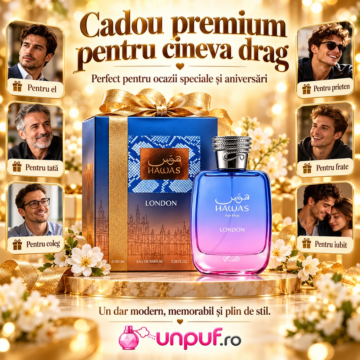 Rasasi Hawas London cadou premium pentru el