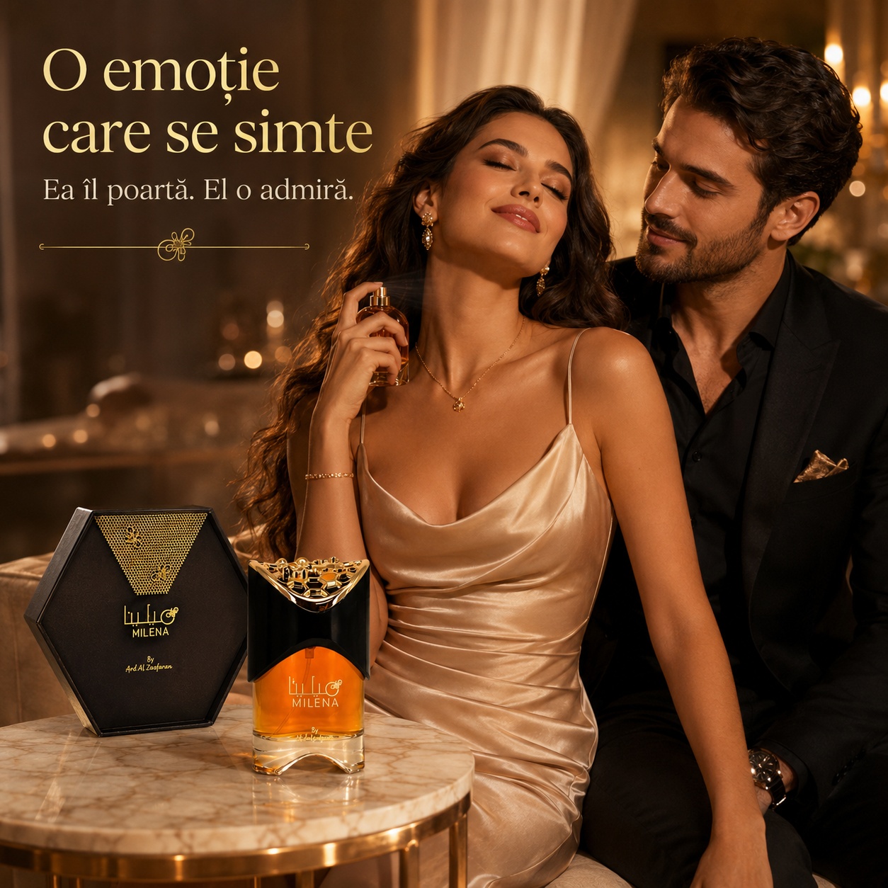 Milena Ard Al Zaafaran parfum romantic pentru damă, o emoție care se simte