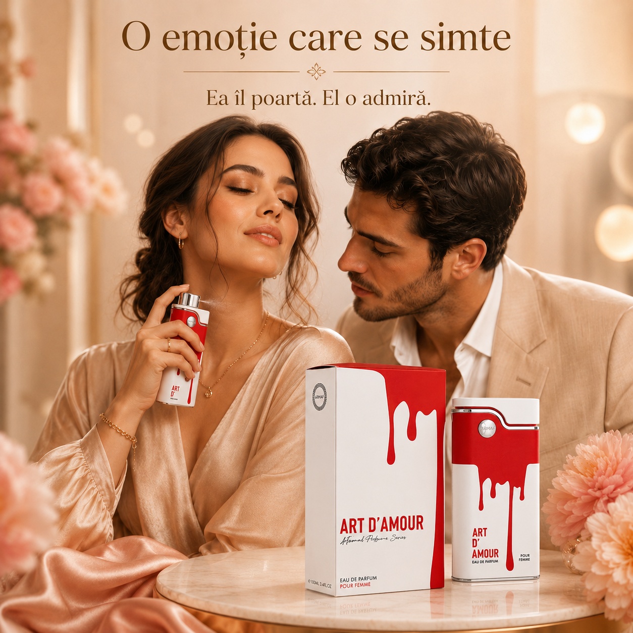 Armaf Art D&rsquo;Amour parfum romantic pentru damă o emoție care se simte
