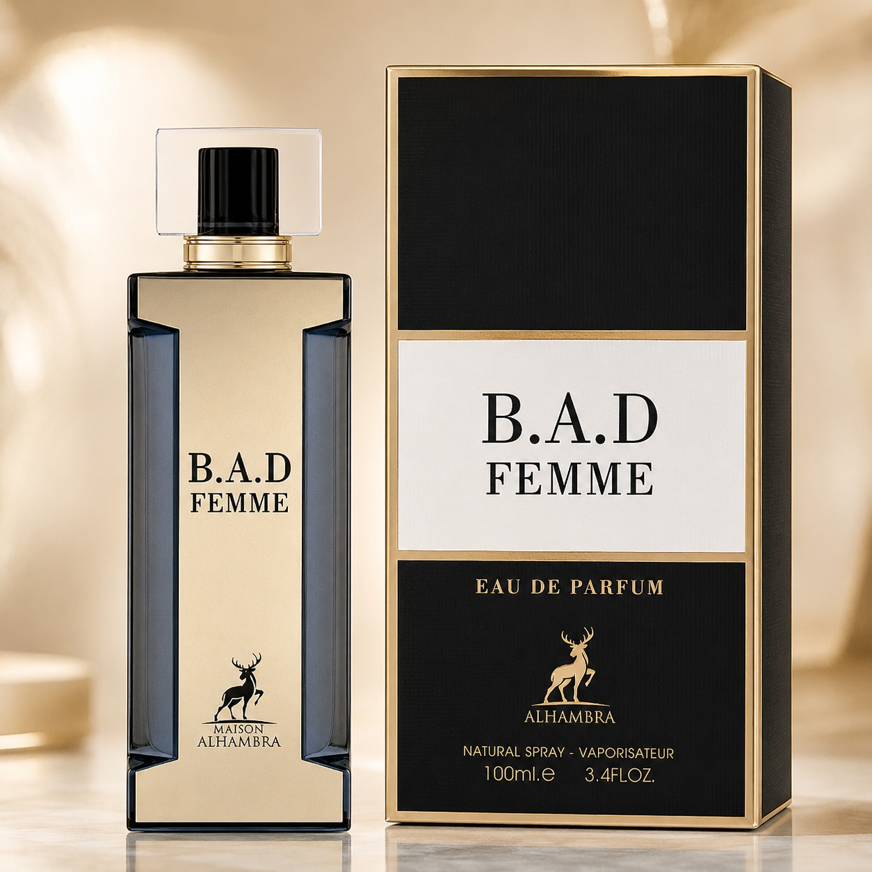 Parfum B.A.D. Femme Maison Alhambra 100 ml cu cutie apă de parfum femei