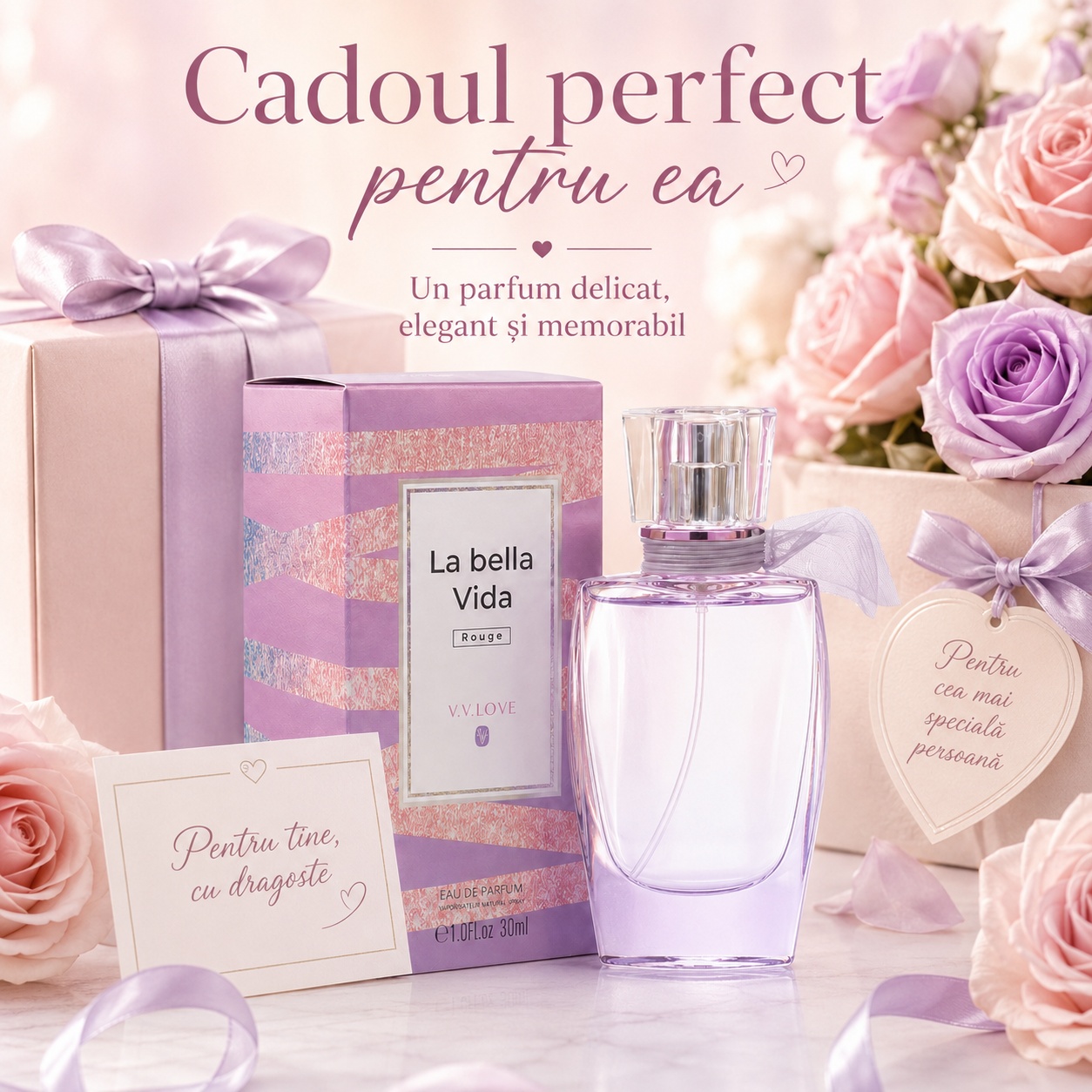 V.V. Love La Bella Vida Rouge cadoul perfect pentru ea