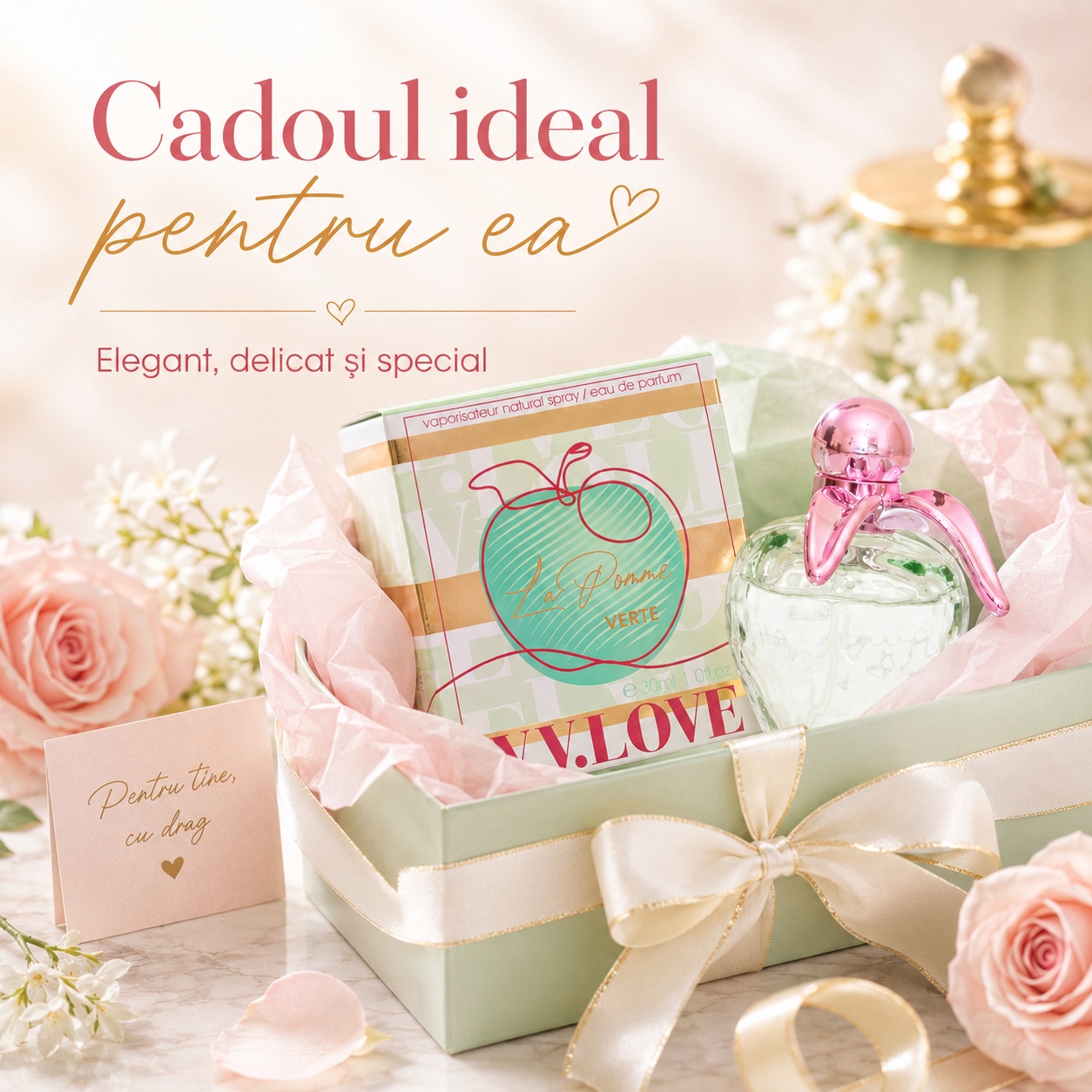 V.V. Love La Pomme Verte cadou ideal pentru femei
