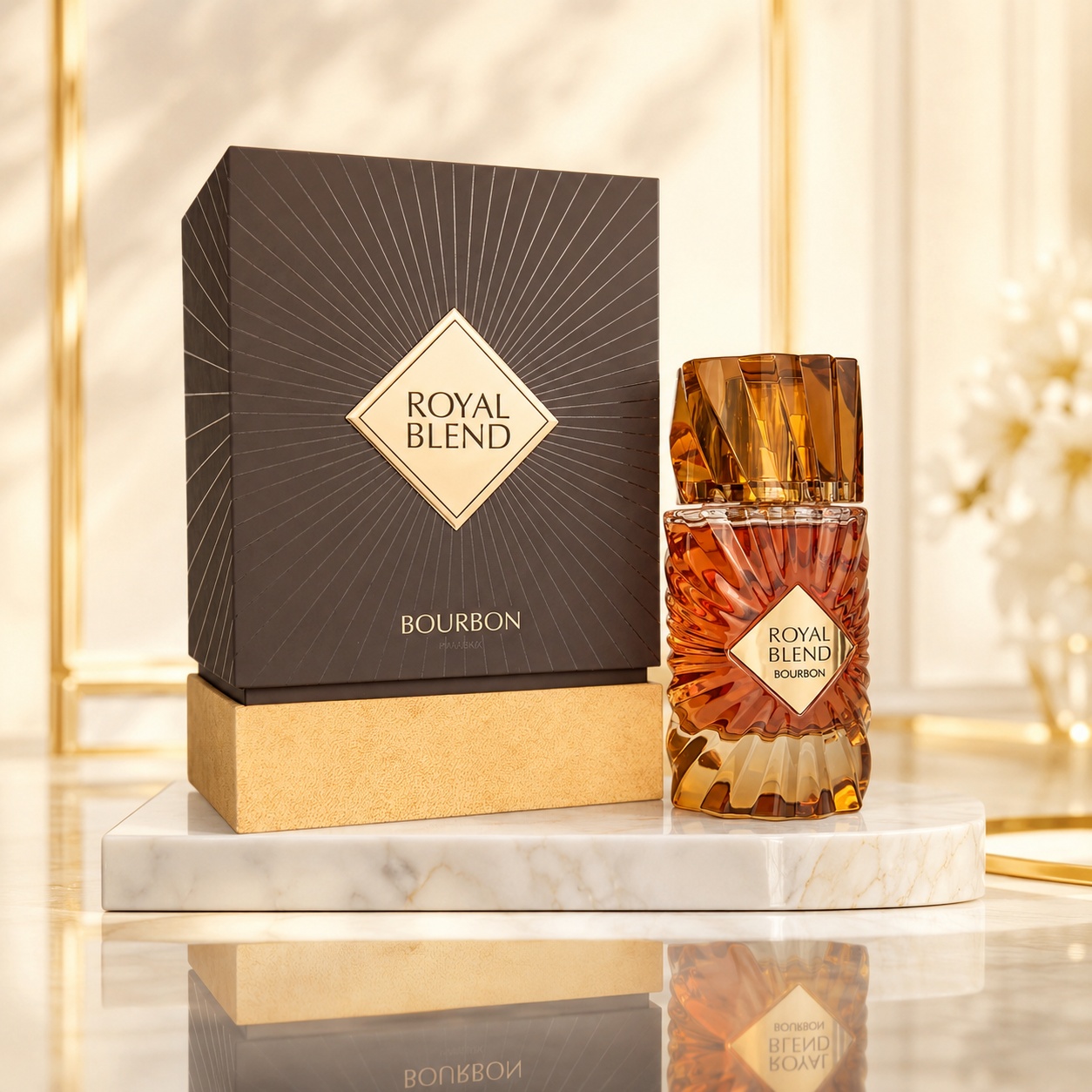 Parfum Unisex Arăbesc French Avenue Royal Blend Bourbon 100 ml apă de parfum oriental ambrată