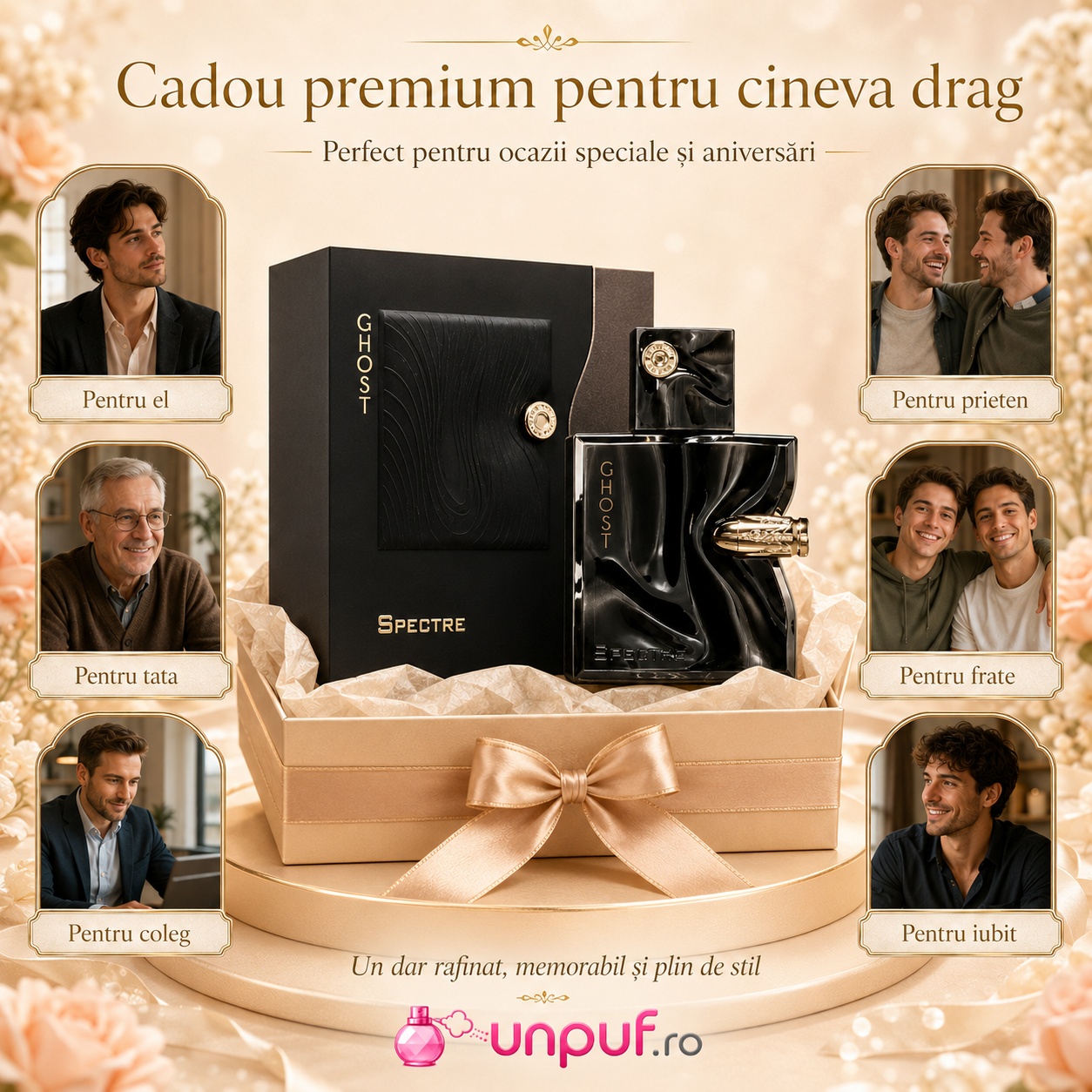Spectre Ghost French Avenue cadou premium pentru el pentru tată frate coleg prieten sau iubit