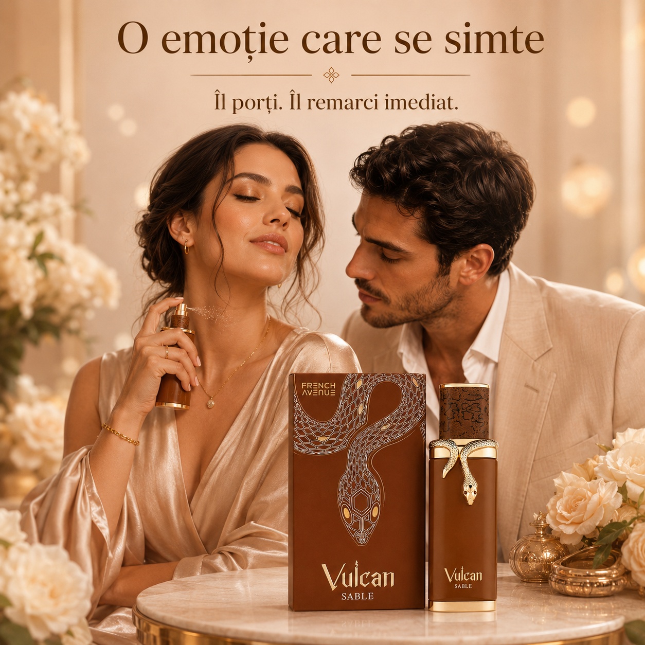 Vulcan Sable French Avenue parfum unisex elegant o emoție care se simte cald ambrat memorabil